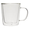 CONSOL ROMA DOUBLE WALL BOROSILICATE GLASS TEA/COFFEE MUG 2PK, 320ML