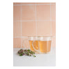 CONSOL ROMA DOUBLE WALL BOROSILICATE GLASS TEA/COFFEE MUG 2PK, 320ML