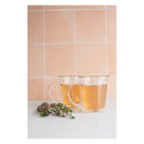 CONSOL ROMA DOUBLE WALL BOROSILICATE GLASS TEA/COFFEE MUG 2PK, 320ML