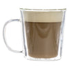 CONSOL ROMA DOUBLE WALL BOROSILICATE GLASS TEA/COFFEE MUG 2PK, 320ML