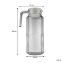 CONSOL MARBELLA WATER SET 5 PIECE, (1.3LT JUG & 4 X 300ML TUMBLERS)