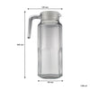 CONSOL MARBELLA WATER SET 5 PIECE, (1.3LT JUG & 4 X 300ML TUMBLERS)