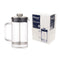 CONSOL CADIZ BOROSILICATE GLASS COFFEE PLUNGER WITH S/STEEL LID AND KNOB, (600ML)