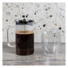 CONSOL CADIZ BOROSILICATE GLASS COFFEE PLUNGER, 600ML