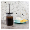 CONSOL CADIZ BOROSILICATE GLASS COFFEE PLUNGER, 600ML