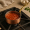 REGENT COOKWARE SAUCE PAN ST STEEL CU PLATED WITH BRASS HANDLE, 400ML (205/120MM DIAX35MM)