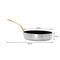 REGENT COOKWARE FRYING PAN WITH LONG BRASS HANDLE NON STICK ALUMINIUM, 750ML (315/175MM DIAX35MM)
