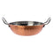 REGENT COOKWARE KARAHI PAN HAMMERED ST STEEL COPPER PLATED, 850ML (165MM DIAX50MM)
