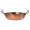 REGENT COOKWARE KARAHI PAN HAMMERED ST STEEL COPPER PLATED, 1.2LT (185 DIAX55MM)