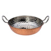 REGENT COOKWARE KARAHI PAN HAMMERED ST STEEL COPPER PLATED, 1.2LT (185 DIAX55MM)