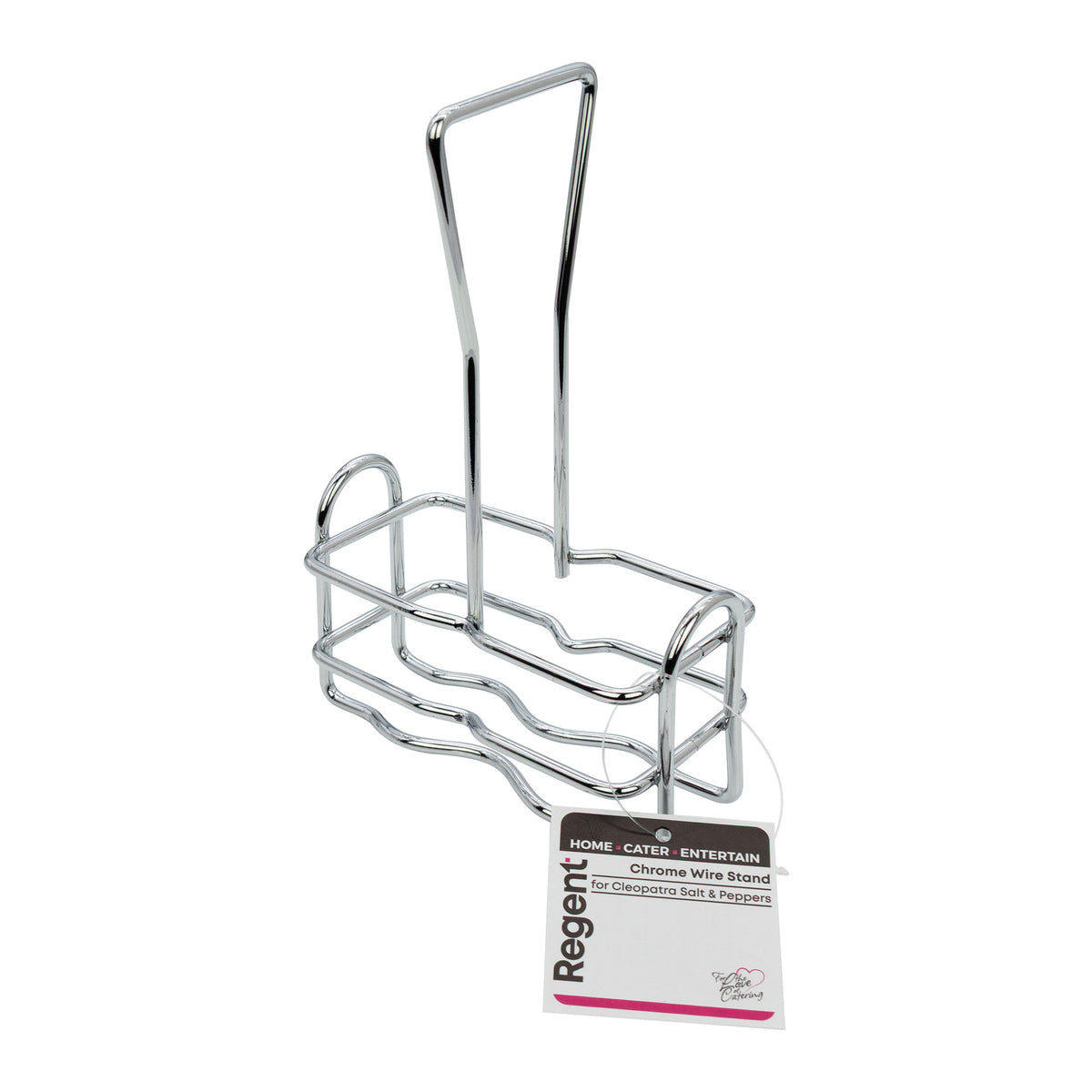 REGENT CHROME WIRE STAND FOR CLEOPATRA SALT & PEPPERS