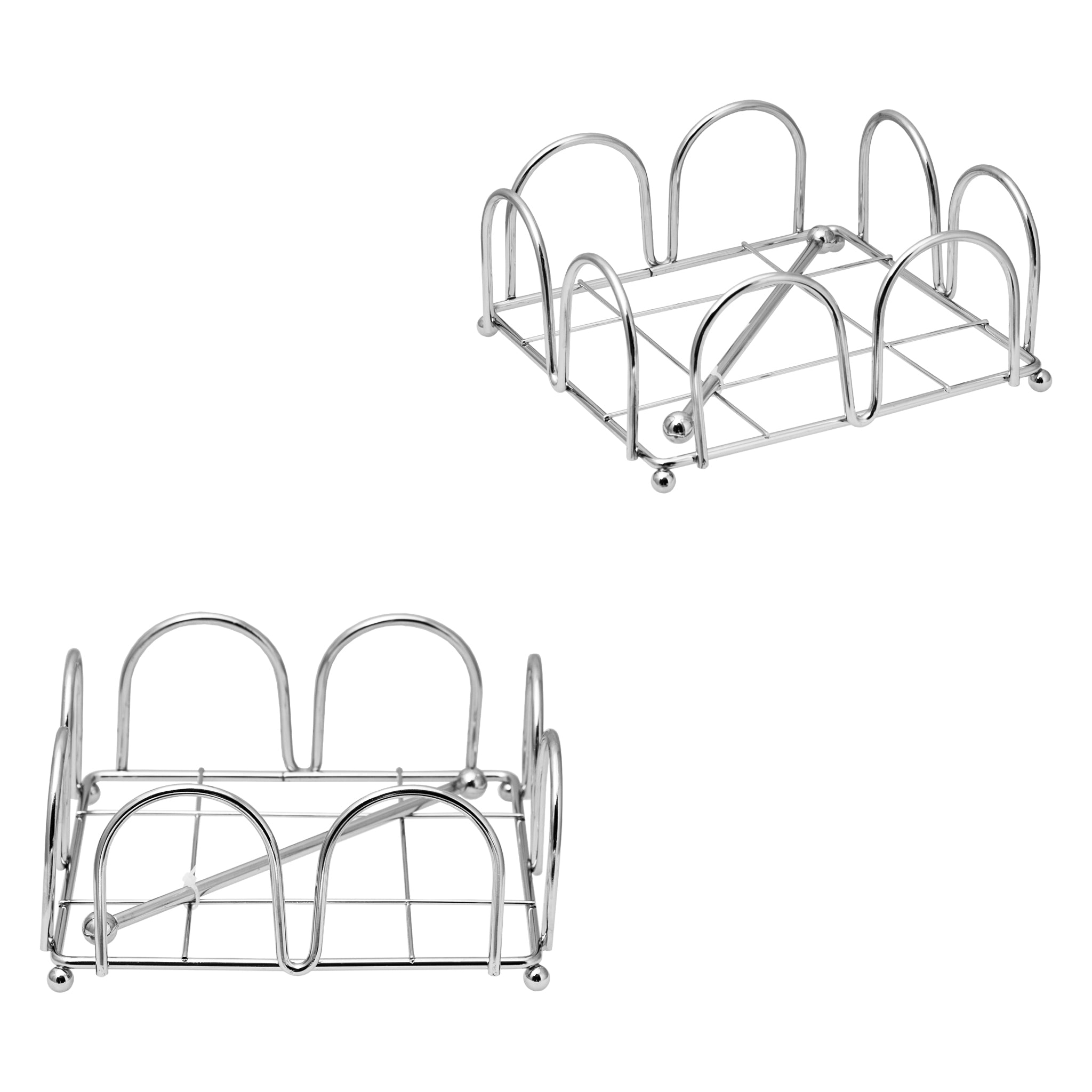 REGENT CHROME NAPKIN HOLDER, 180X180MM