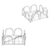 REGENT CHROME NAPKIN HOLDER, (180X180X80MM)