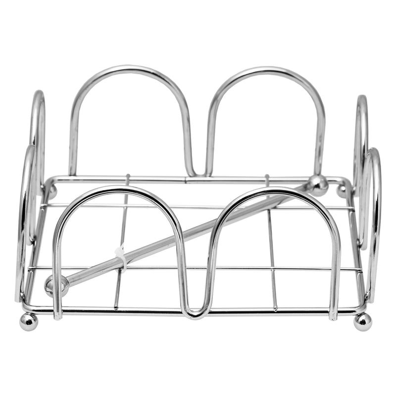 REGENT CHROME NAPKIN HOLDER, (180X180X80MM)