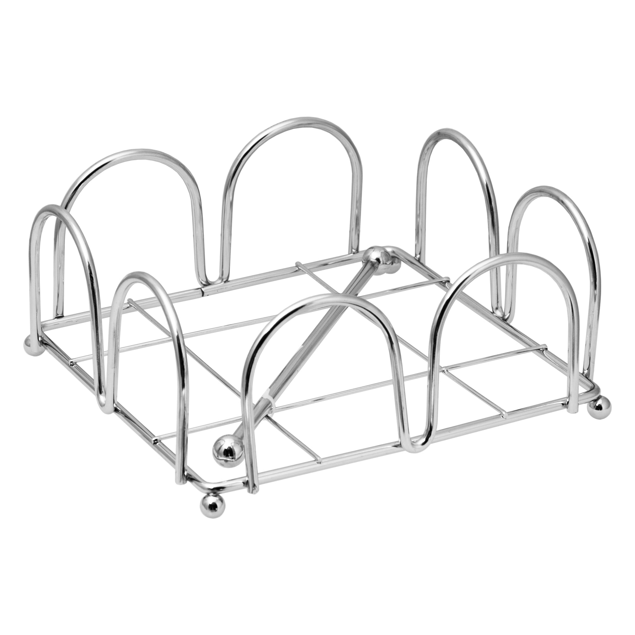 REGENT CHROME NAPKIN HOLDER, 180X180MM