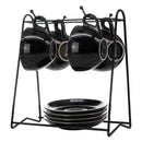 REGENT SPACE SAVER STAND POWDER COATED BLACK FOR 4 MUGS