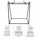 REGENT SPACE SAVER STAND POWDER COATED BLACK FOR 4 MUGS