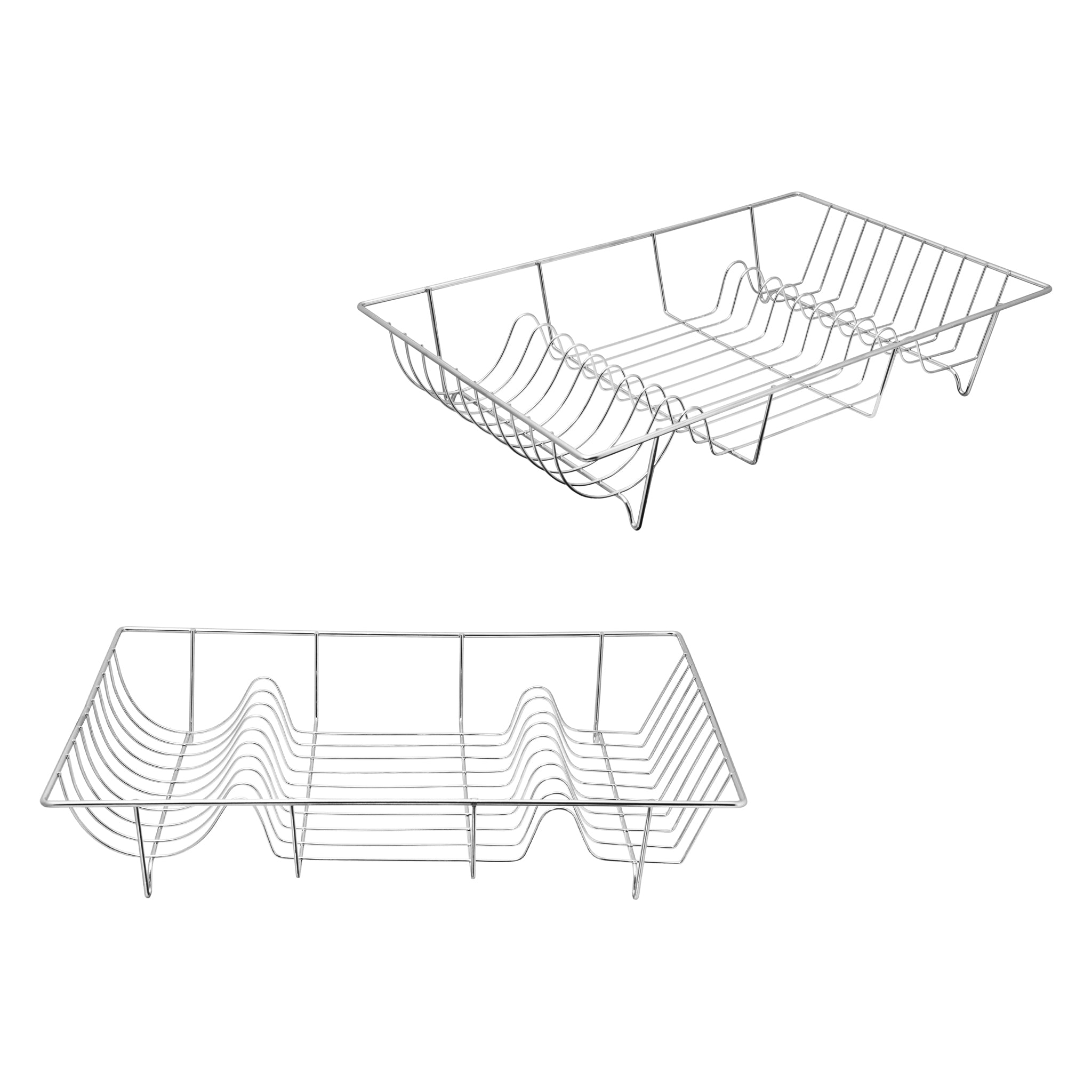 REGENT CHROME DISH DRYING RACK, 480X320MM