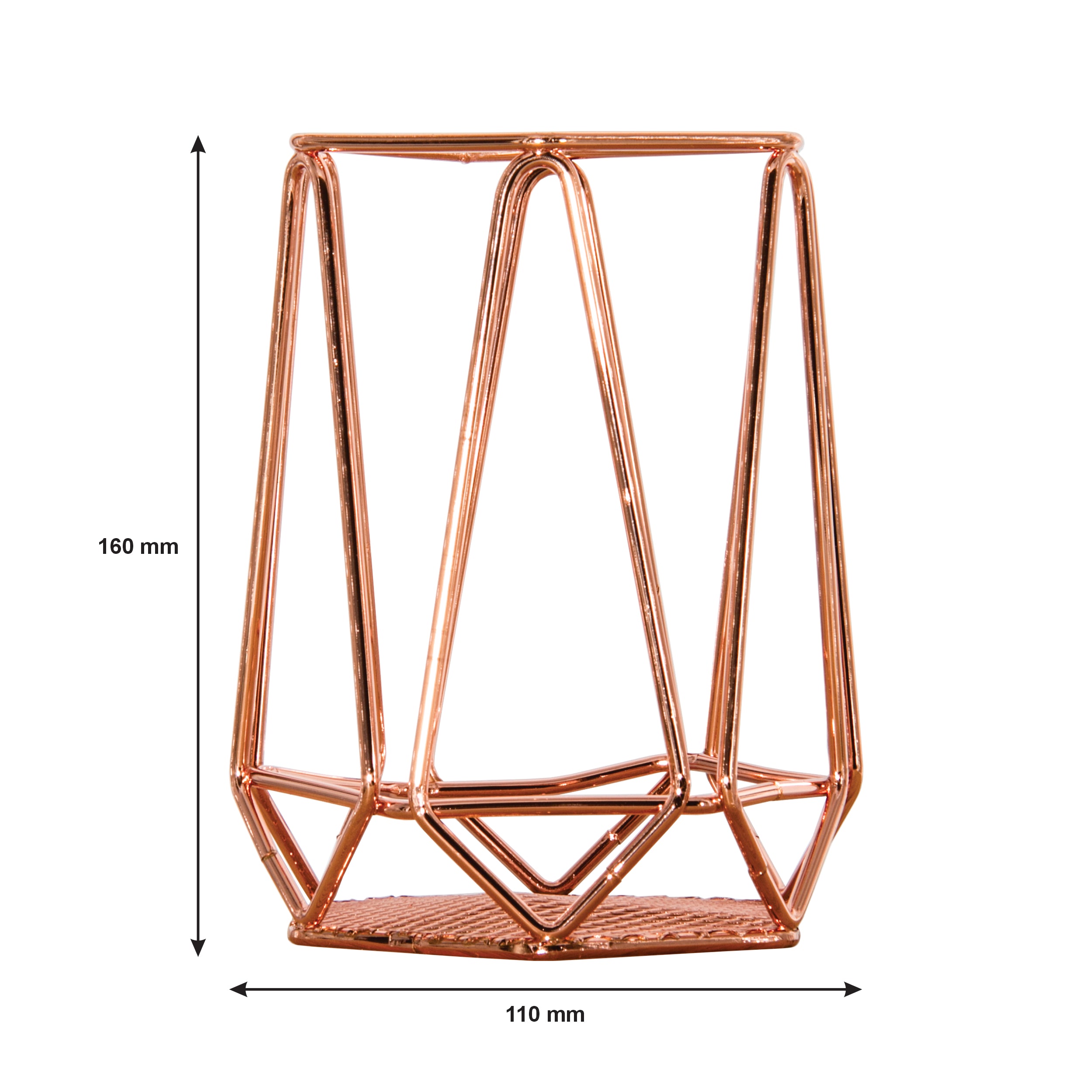 REGENT KITCHEN UTENSIL HOLDER CU.PLATED