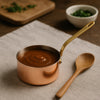 REGENT COOKWARE MINI POT ST STEEL CU PLATED WITH BRASS HANDLE,  200ML - 155/75MM DIAX45MM