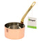 REGENT COOKWARE MINI POT ST STEEL CU PLATED WITH BRASS HANDLE,  200ML (155/75MM DIAX45MM)