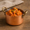 REGENT COOKWARE MINI POT ST STEEL CU PLATED WITH 2 BRASS HANDLES, 350ML (155/90MM DIAX52.5MM)