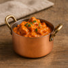 REGENT COOKWARE MINI POT ST STEEL CU PLATED WITH 2 BRASS HANDLES, 350ML (155/90MM DIAX52.5MM)