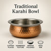 REGENT COOKWARE HANDI BOWL HAMMERED ST STEEL COPPER PLATED, 300ML (125MM DIAX54MM)