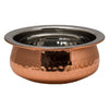 REGENT COOKWARE HANDI BOWL HAMMERED ST STEEL COPPER PLATED, 300ML (125MM DIAX54MM)