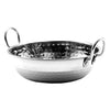 REGENT COOKWARE KARAHI PAN HAMMERED WITH 2 HANDLES ST STEEL, 800ML (170MM DIAX55MM)
