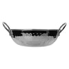 REGENT COOKWARE KARAHI PAN HAMMERED WITH 2 HANDLES ST STEEL, 800ML (170MM DIAX55MM)