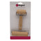 REGENT BAKEWARE DOUBLE ENDED ROLLING PIN WOODEN, (60/105X175MM)