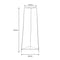 BAR BUTLER ICE BUCKET WIRE STAND STAINLESS STEEL, (340X210X830MM)
