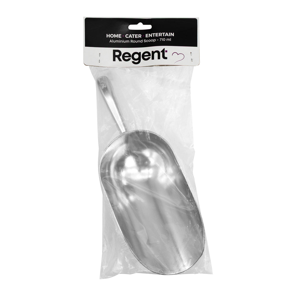 REGENT SCOOP ROUND ALUMINIUM LARGE, 270X100MM