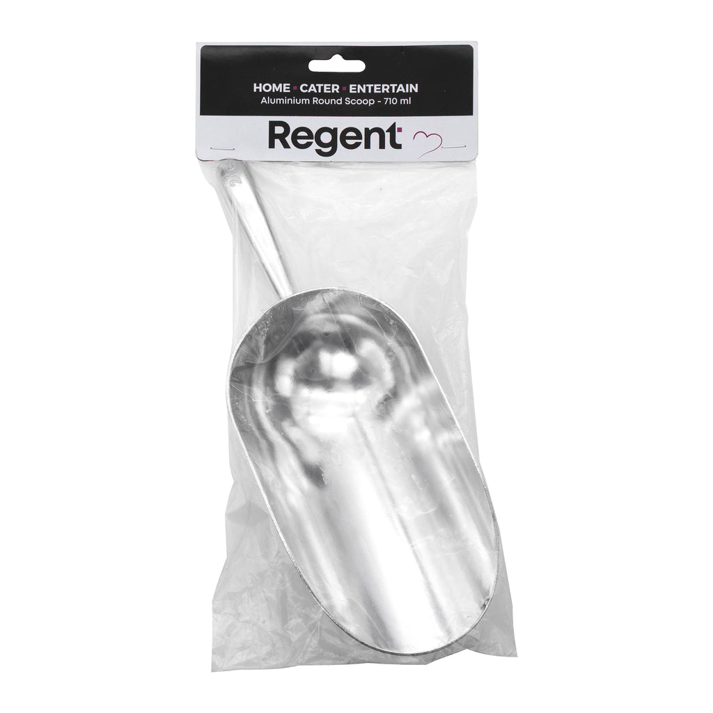REGENT SCOOP ROUND ALUMINIUM LARGE, 270X100MM