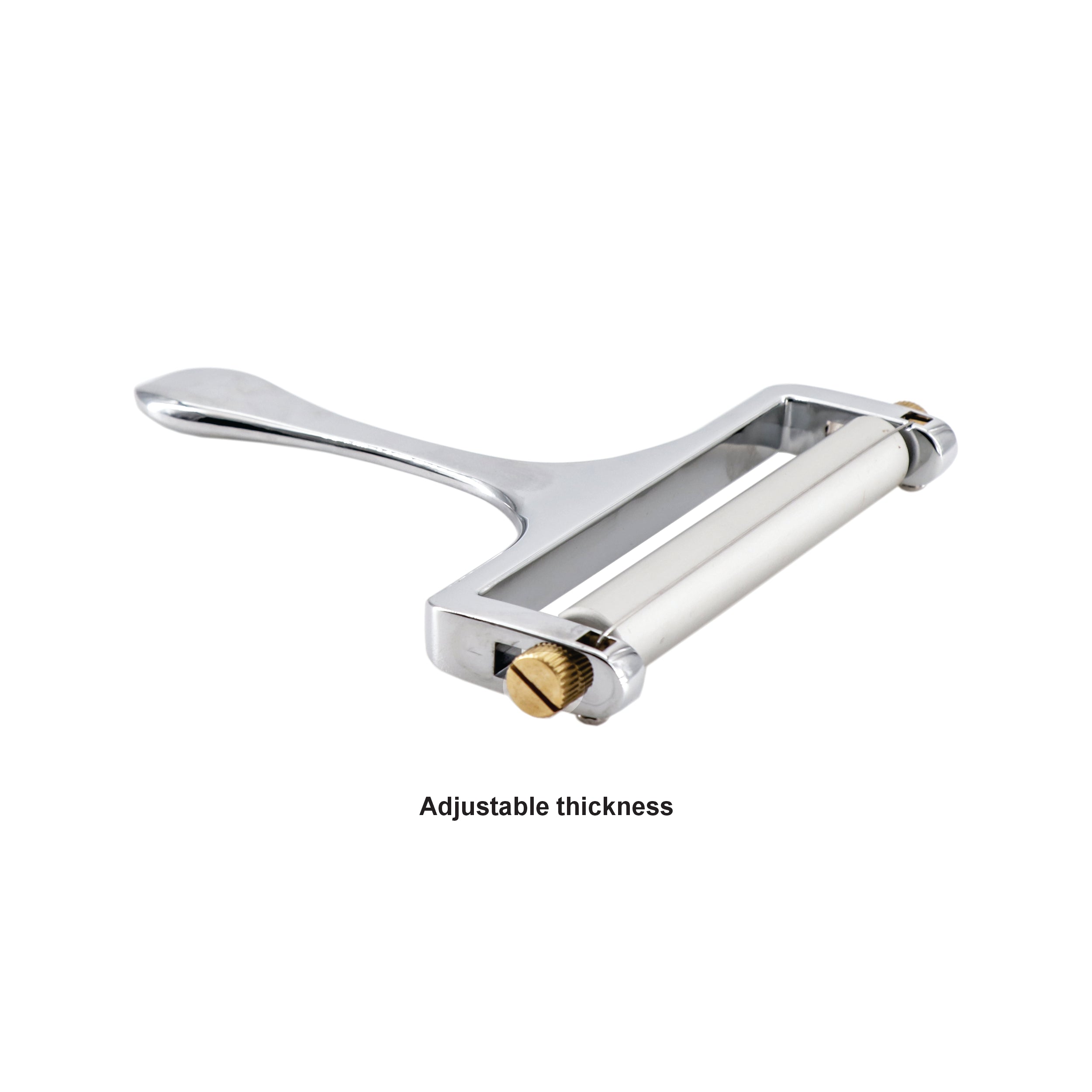 REGENT KITCHEN ADJUSTABLE CHEESE SLICER WITH STAINLESS STEEL WIRE, 125MM