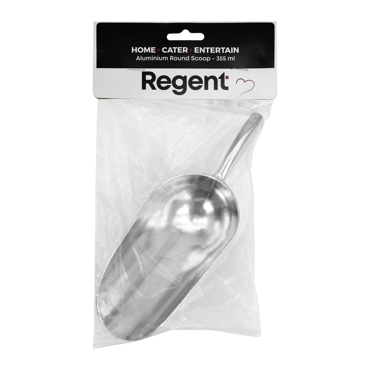 REGENT SCOOP ROUND ALUMINIUM MEDIUM, 215X75MM