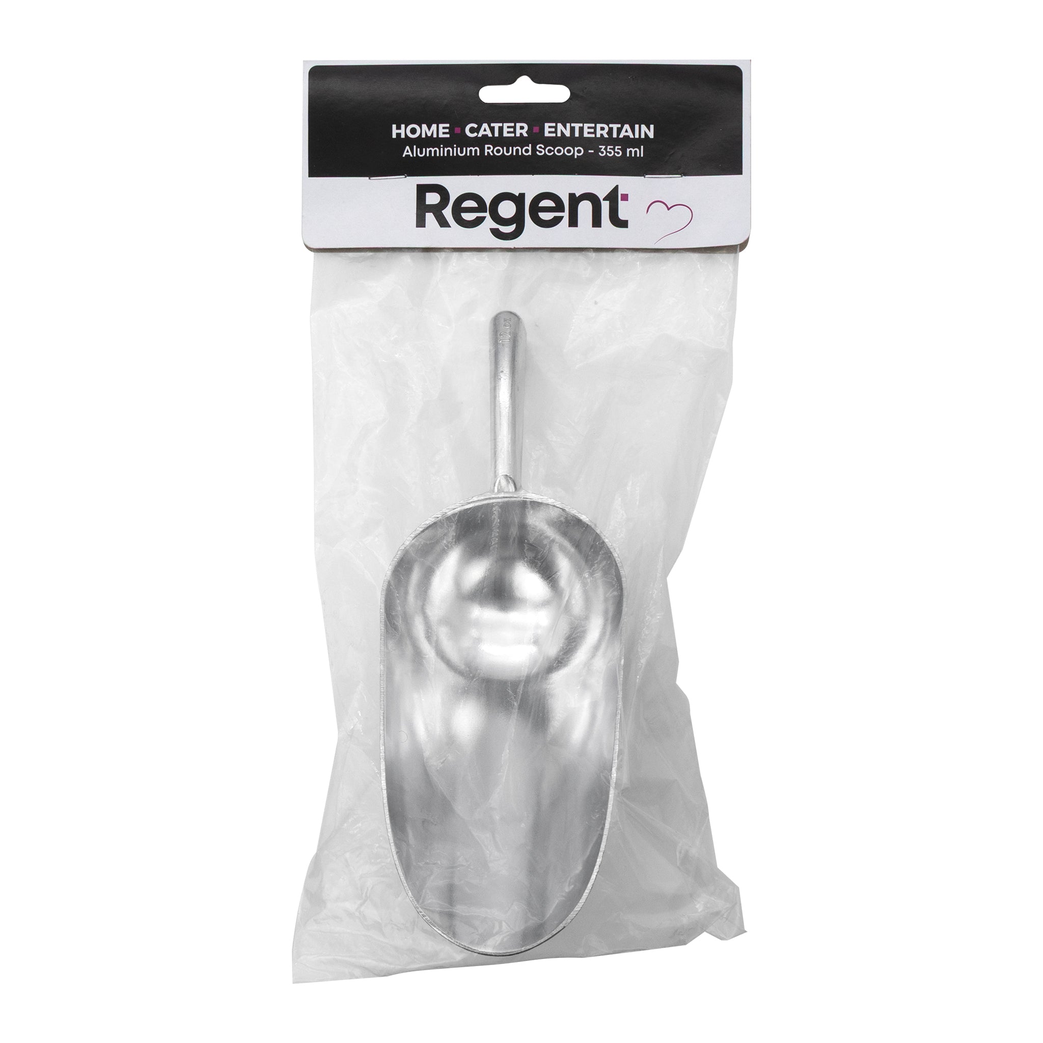 REGENT SCOOP ROUND ALUMINIUM MEDIUM, 215X75MM
