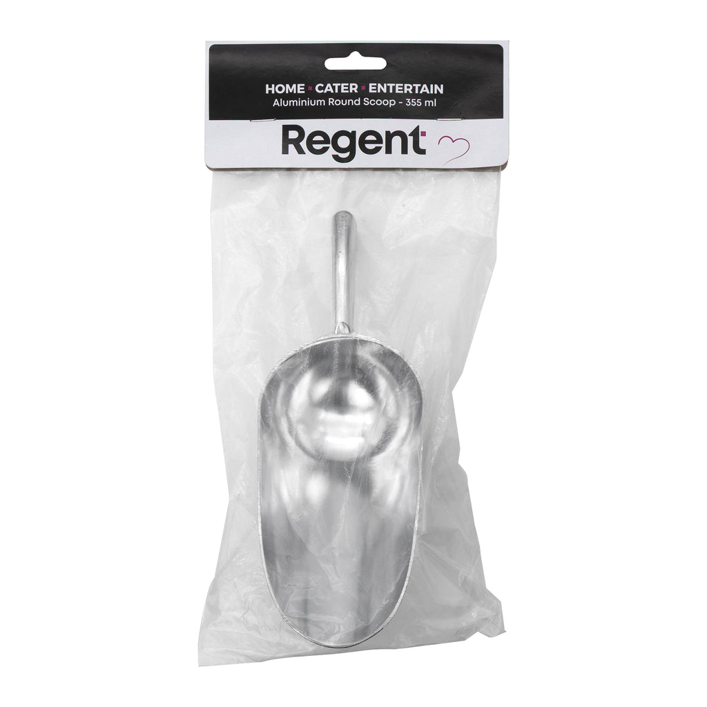 REGENT SCOOP ROUND ALUMINIUM, 215X75MM