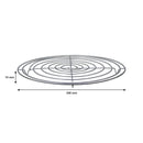 REGENT BAKEWARE COOLING RACK ROUND CHROME, (240MM DIAX15MM)