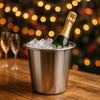 BAR BUTLER ICE BUCKET WITHOUT HANDLES STAINLESS STEEL, 4L