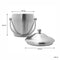 BAR BUTLER DOUBLE WALLED ICE BUCKET WITH HANDLE & LID BRUSHED ST STEEL, 1.2LT (145MM DIAX195MM)
