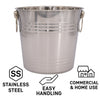 BAR BUTLER ICE BUCKET WITH RING HANDLES STAINLESS STEEL, 4.5L