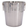 BAR BUTLER ICE BUCKET WITH RING HANDLES STAINLESS STEEL, 4.5L