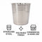 BAR BUTLER ICE BUCKET WITHOUT HANDLES STAINLESS STEEL, 4.5L