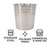BAR BUTLER ICE BUCKET WITHOUT HANDLES STAINLESS STEEL, 4.5L