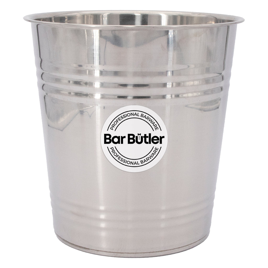 BAR BUTLER ICE BUCKET WITHOUT HANDLES STAINLESS STEEL, 4.5L