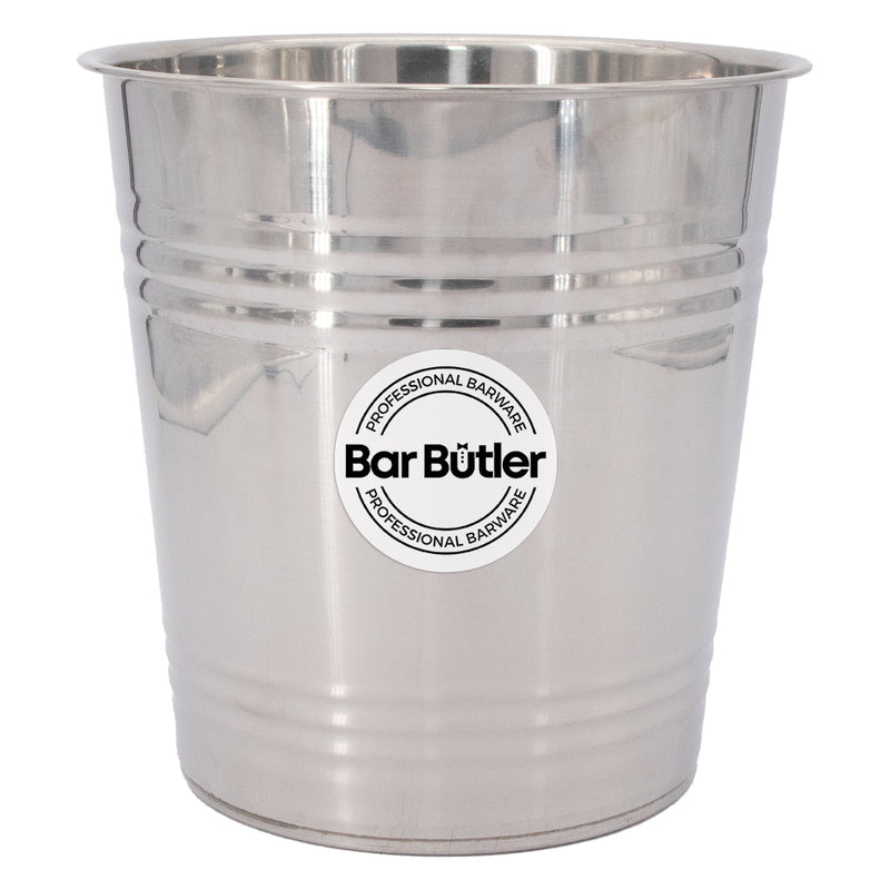 BAR BUTLER ICE BUCKET WITHOUT HANDLES STAINLESS STEEL, 4.5L
