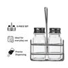REGENT CLEOPATRA SALT & PEPPER SHAKERS ON WIRE STAND 3PCS SET, 85ML
