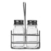 REGENT CLEOPATRA SALT & PEPPER SHAKERS ON WIRE STAND 3PCS SET, 85ML